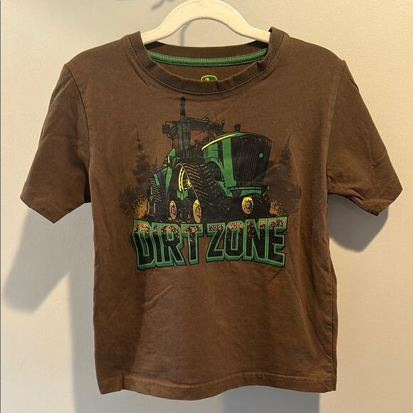 John Deere Other - John Deere ‘Dirt Zone’ Toddler Size 5 Tractor Graphic‎ Short Sleeve Tee